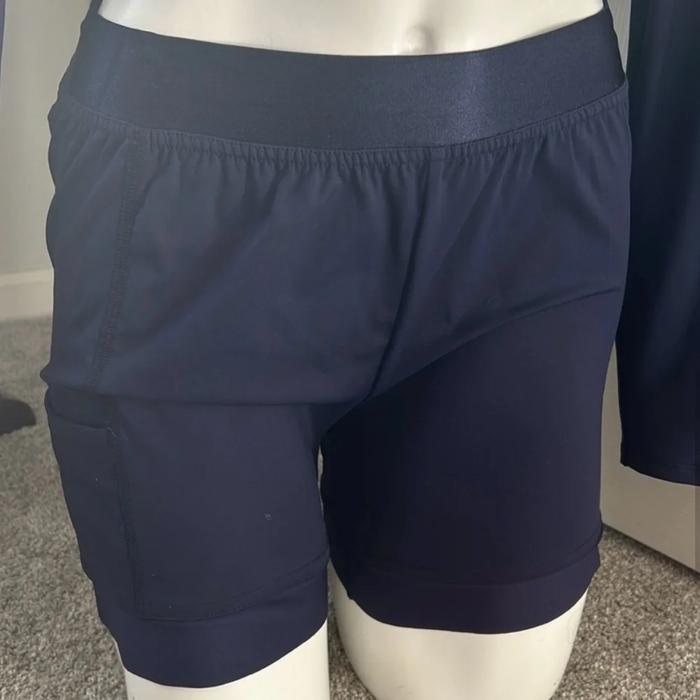 KJUS Scotscraig Women’s Navy Long Sleeve Polo Golf Dress NWT 38/Med - Picture 7 of 11